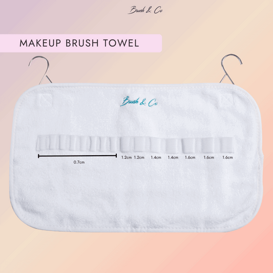 Makeup Brush Towel